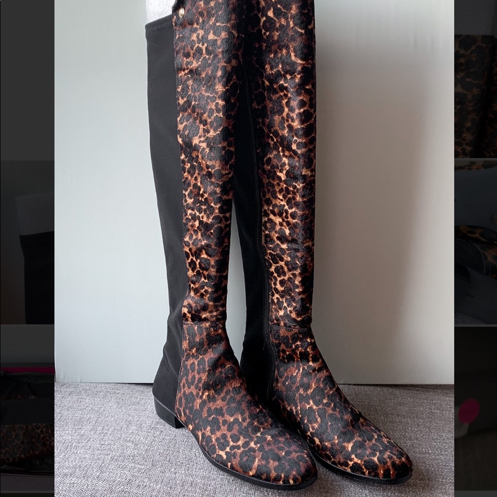Vince camuto Vo-Karital leopard boots